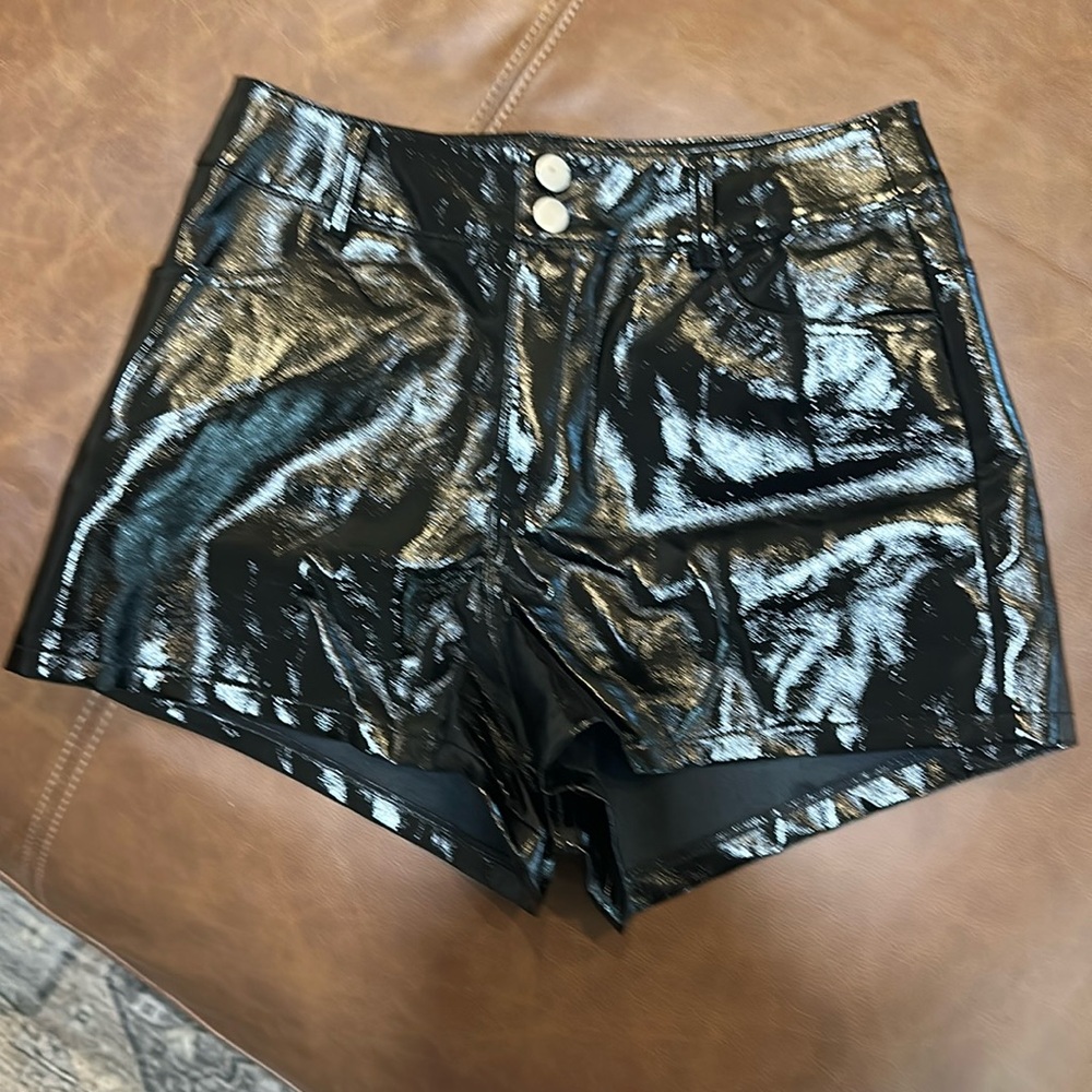 Boutique, leather shorts